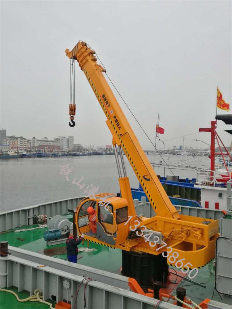 山東臨沂甲板起重機廠(chǎng)家起重機耐沖擊，制動(dòng)性能好